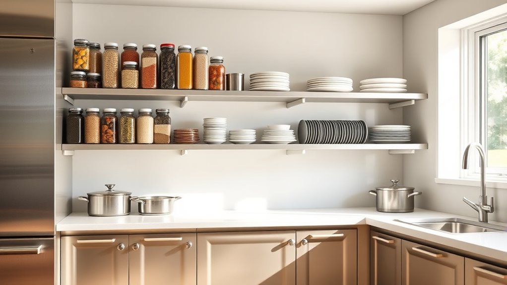 proper height for storing