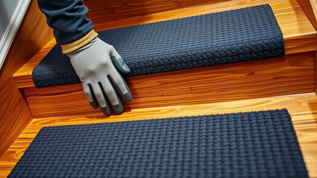 proper stair tread installation