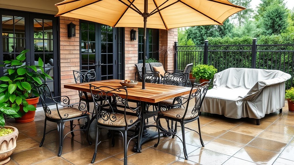 protect outdoor furniture from elements