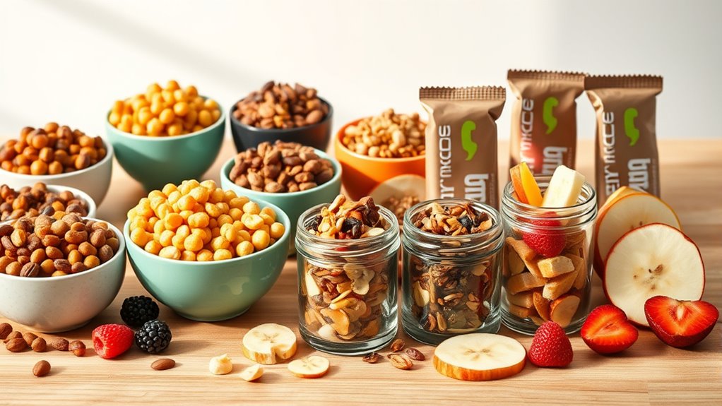 protein rich energy snacks