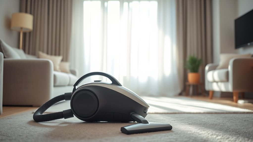 quiet efficient apartment vacuum