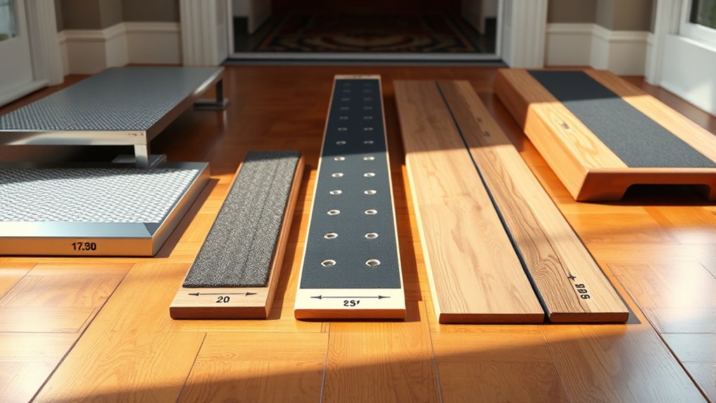 ramp types and measurement