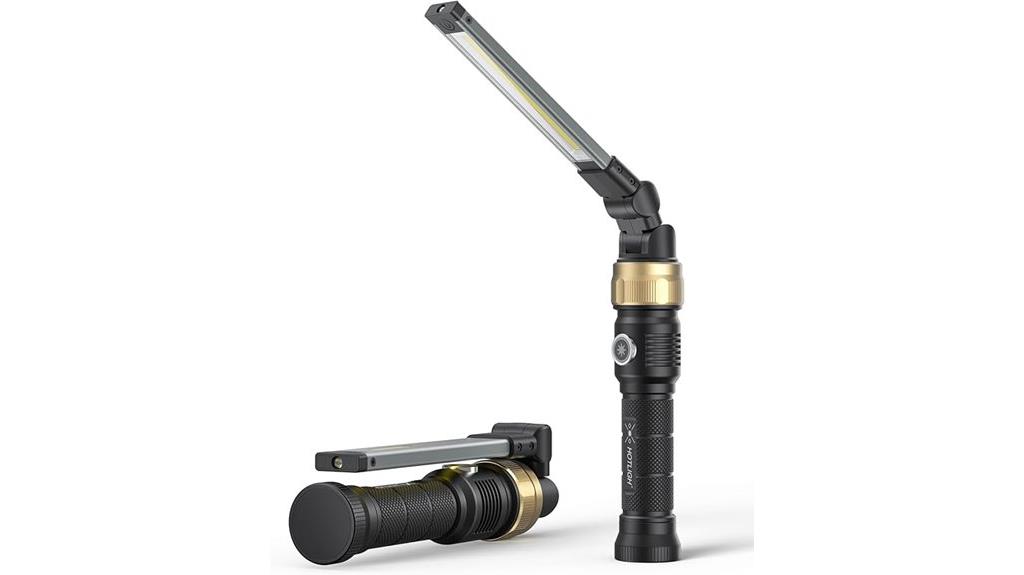 rechargeable 360 rotating 1200 lumens