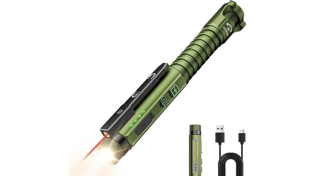 rechargeable 800 lumens pen
