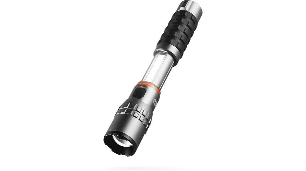 rechargeable cob led flashlight
