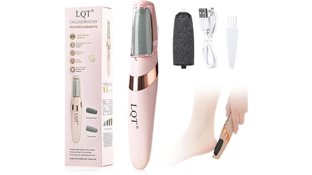 rechargeable electric callus remover