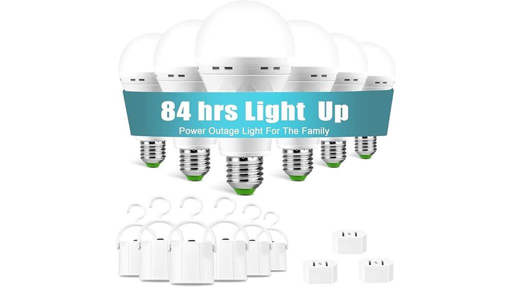 rechargeable led emergency bulbs