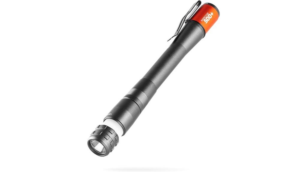 rechargeable led flashlight pen