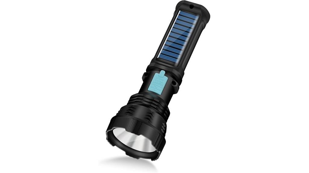 rechargeable waterproof solar light