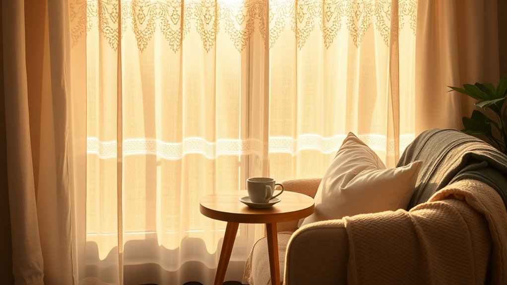 relax with warm beverage