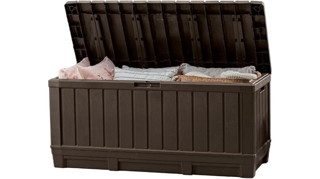 resin deck box storage