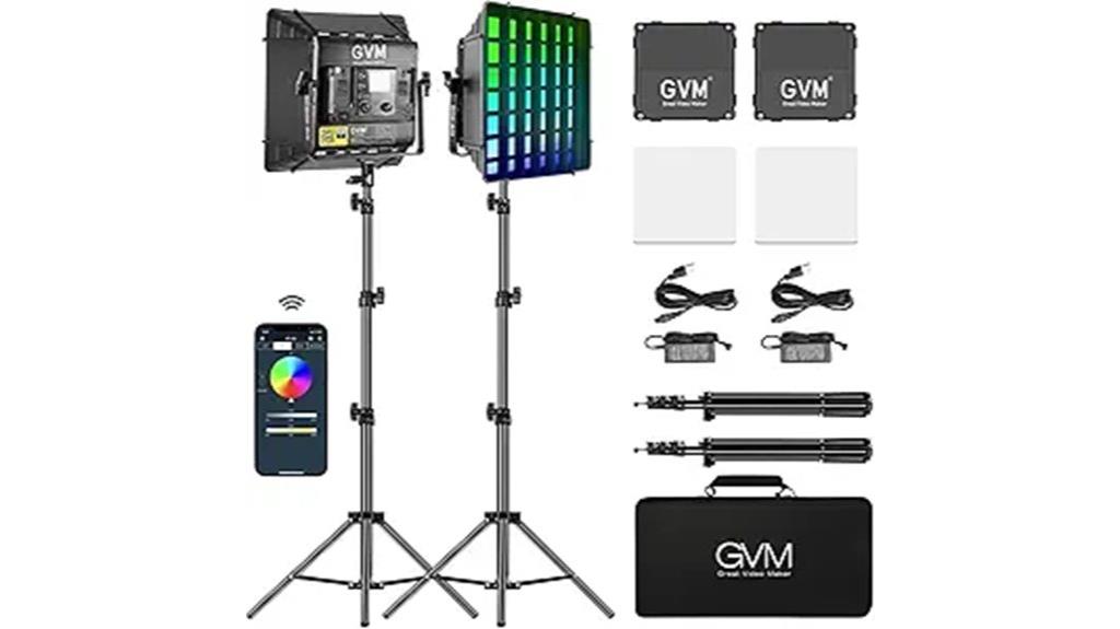 rgb video light kit