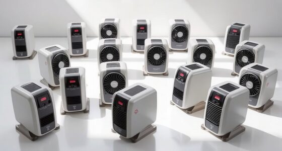 safe fan heaters with protection