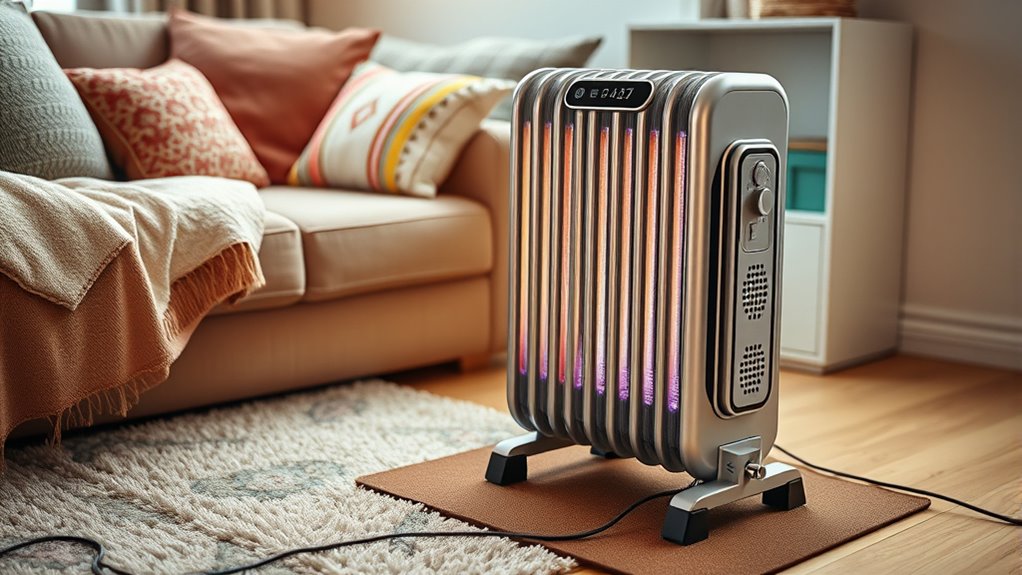 safe placement and ventilation