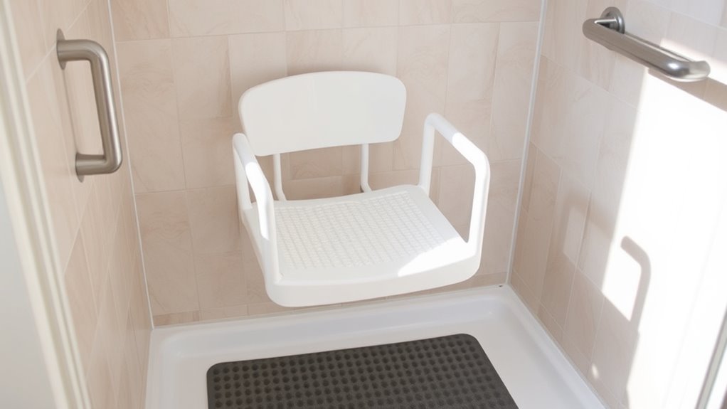 safe shower seat usage