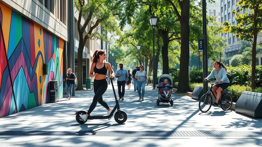 safe walkable community streets