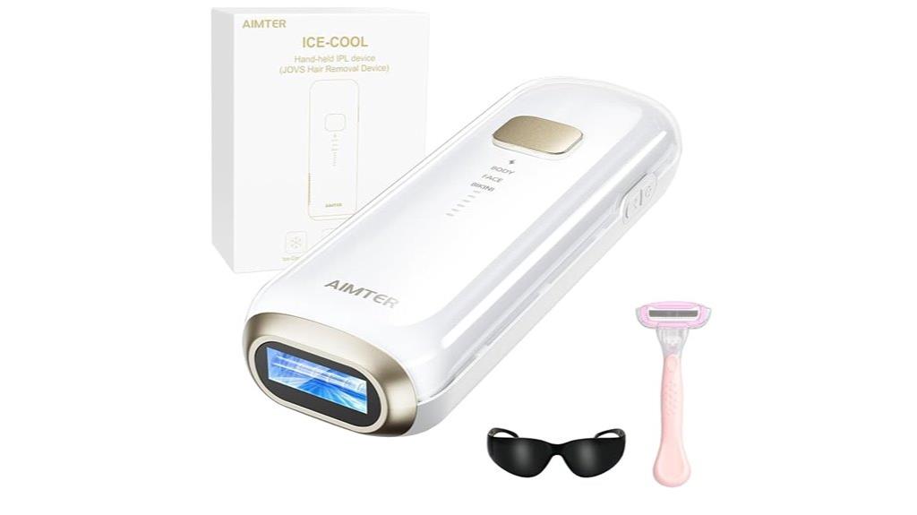 sapphire cooled ipl hair remover