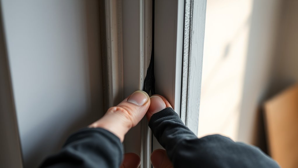 seal gaps with proper sealants