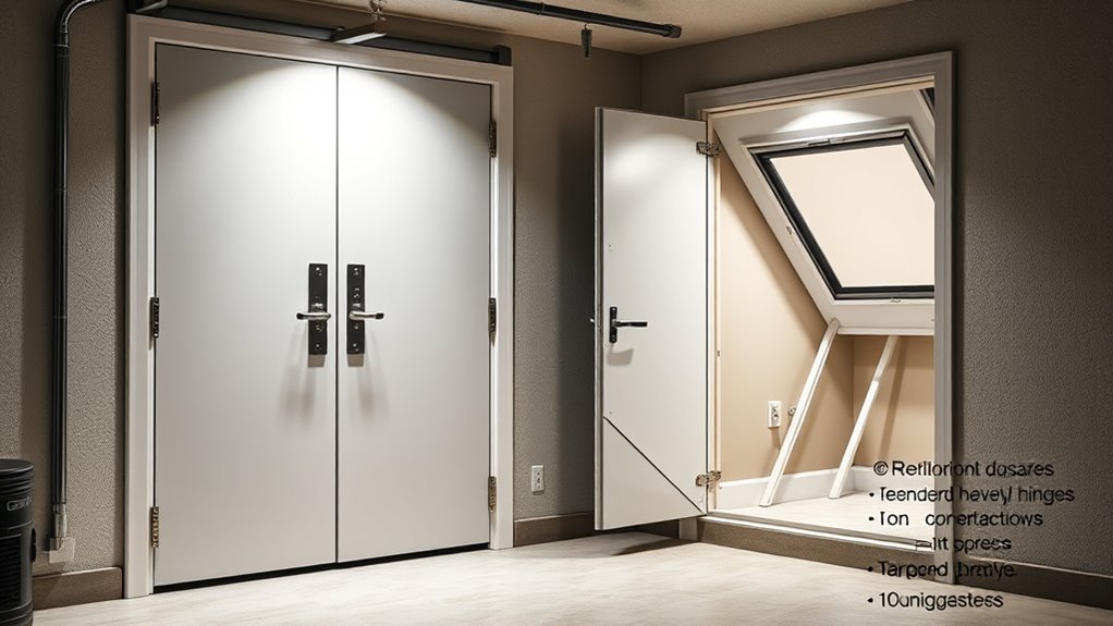 secure doors with locks