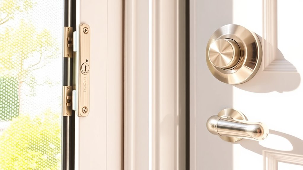 secure locks and upgrades