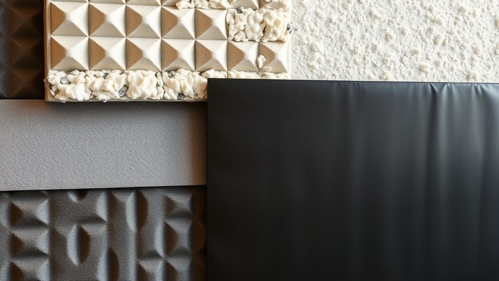 select appropriate soundproofing materials