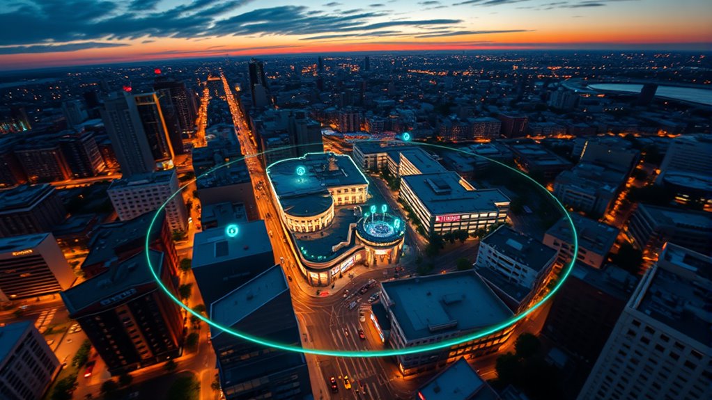 sensor boundary algorithms location