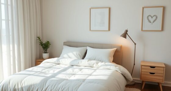 serene bedroom sleep environment