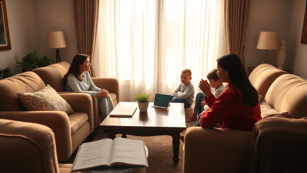 set boundaries before visit