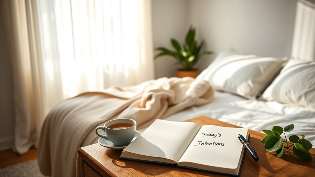 set daily positive intentions