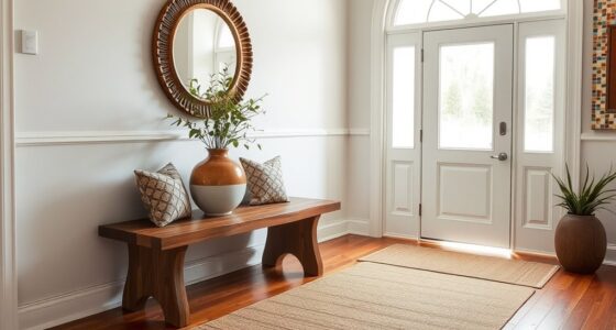 simple welcoming entrance solutions