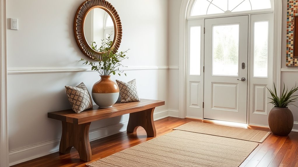 simple welcoming entrance solutions