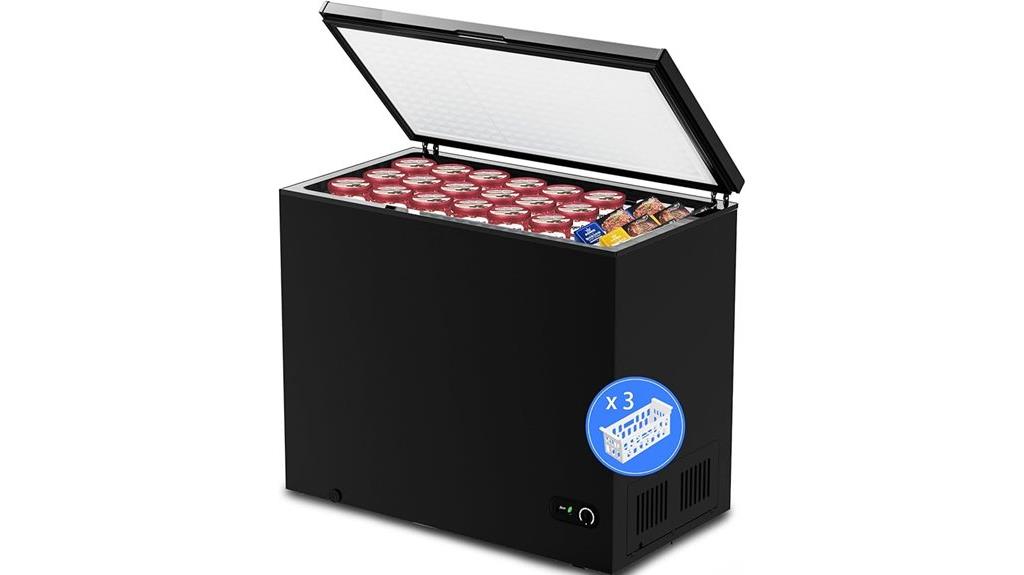 small capacity chest freezer