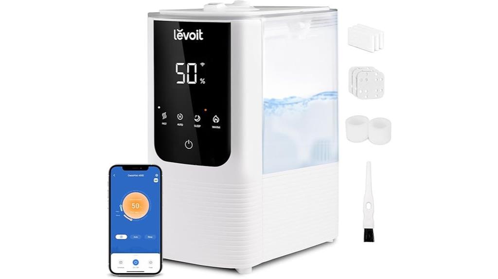 smart 4 5l warm cool mist
