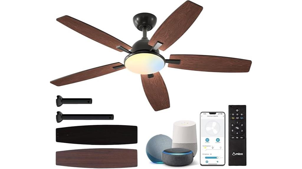 smart 52 inch ceiling fan