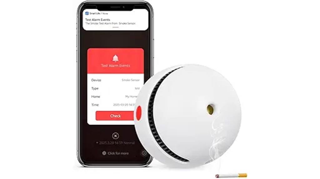 smart bluetooth wi fi smoke