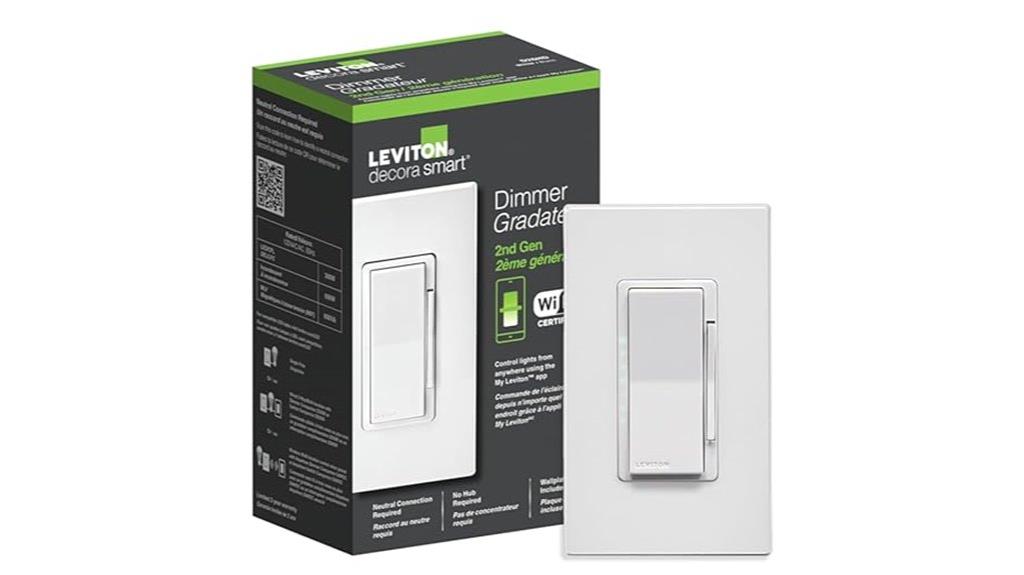 smart decora dimmer switch