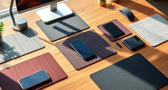 smart desk mats with wireless charging