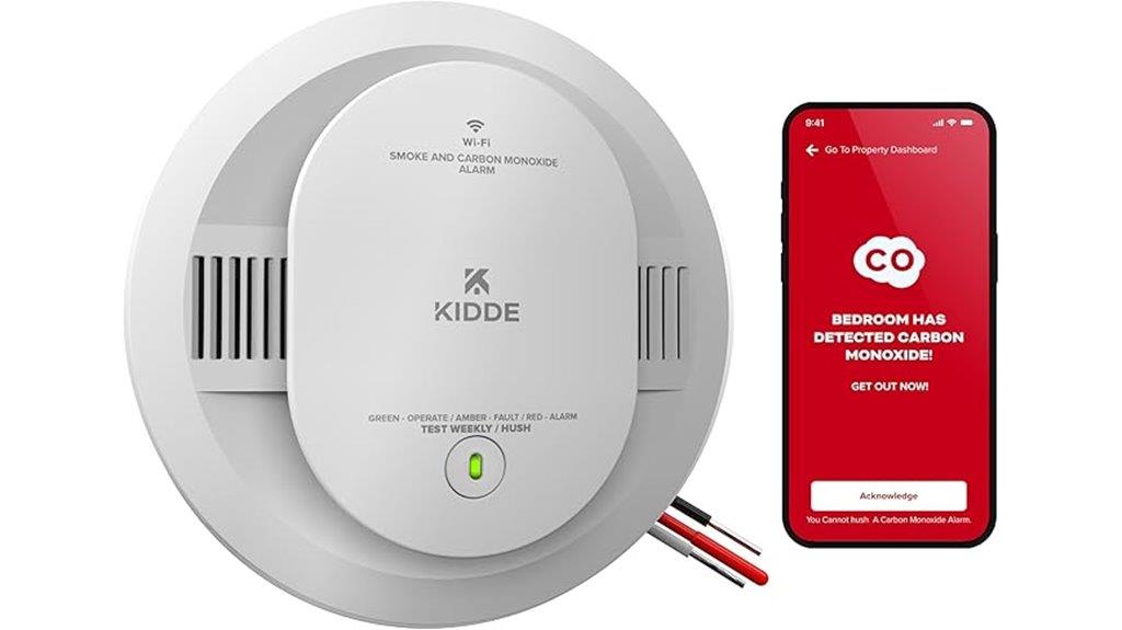 smart hardwired smoke detector