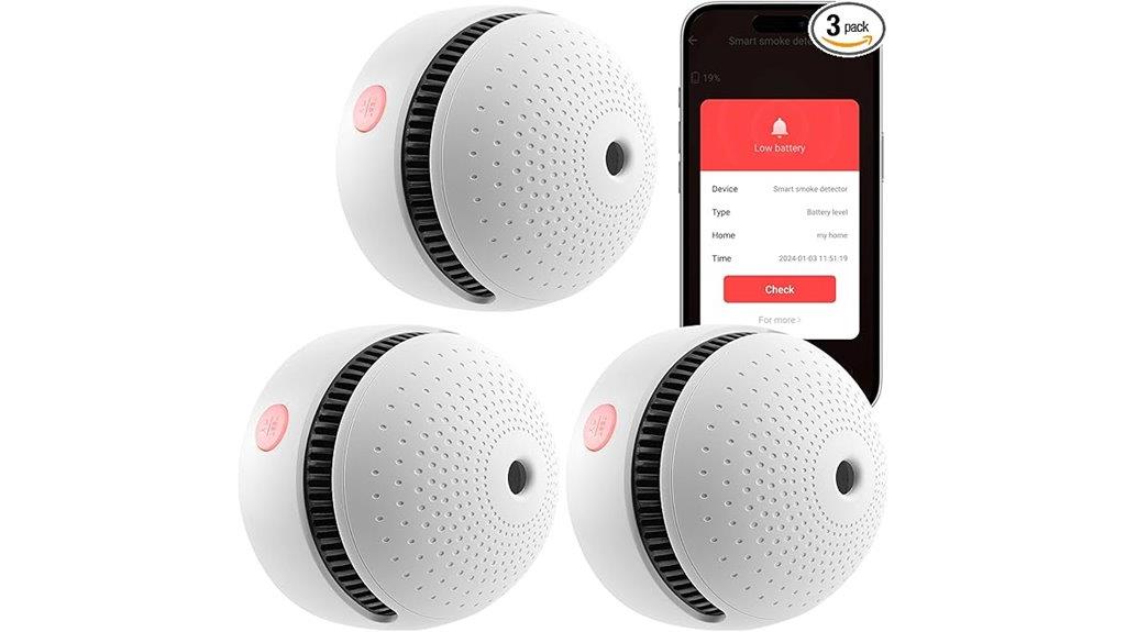 smart smoke detectors pack