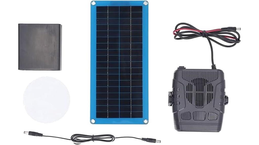 solar powered coop heating