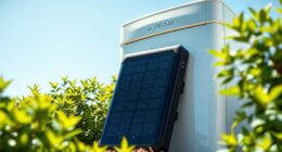 solar powered fridge batteries