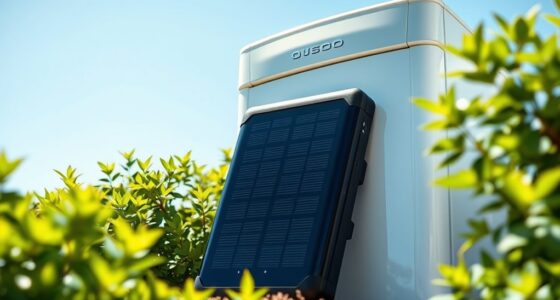 solar powered fridge batteries