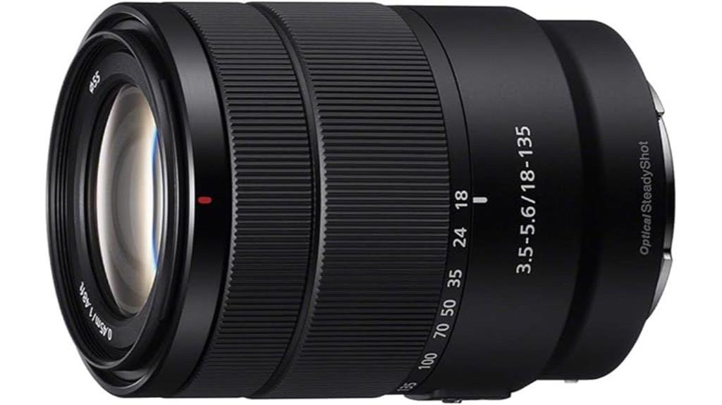 sony 18 135mm zoom lens