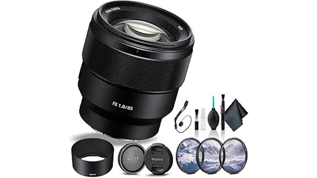 sony 85mm f1 8 lens accessories