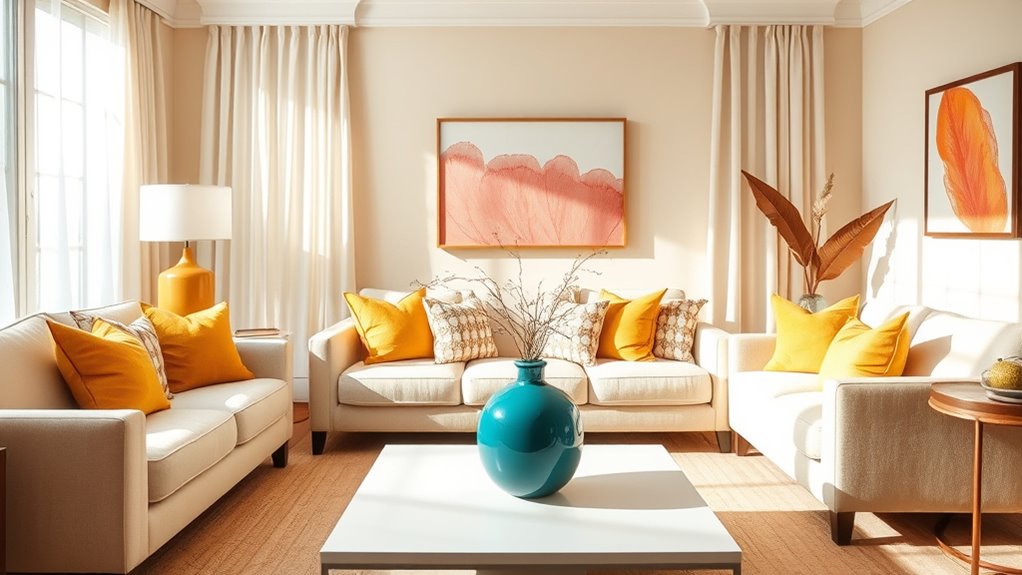 soothing calming neutral environment