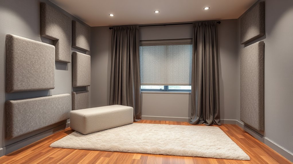 soundproofing for quieter rooms
