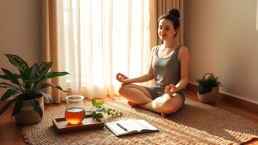 start with mindful breathing