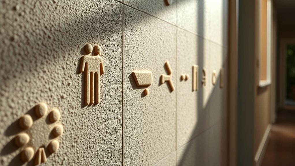 tactile markers for navigation