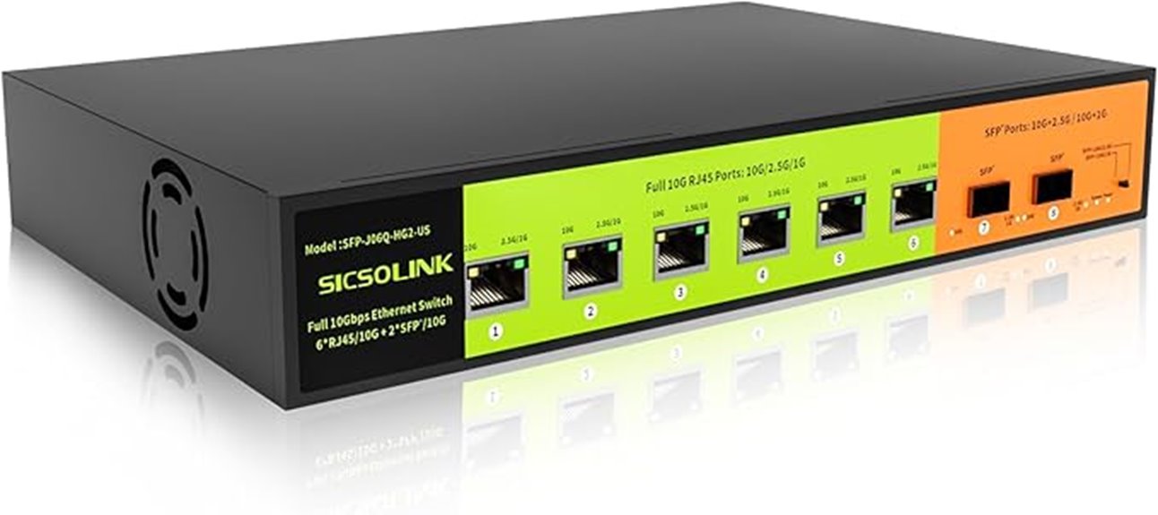 ten gigabit ethernet switch