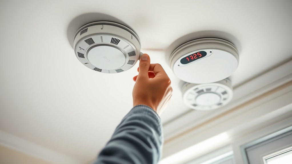 test maintain replace detectors